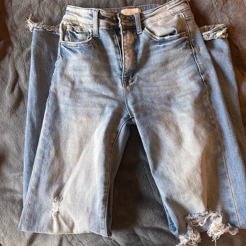 PETRA 153 DISTRESSED WIDE LEGS SIZE 3/25